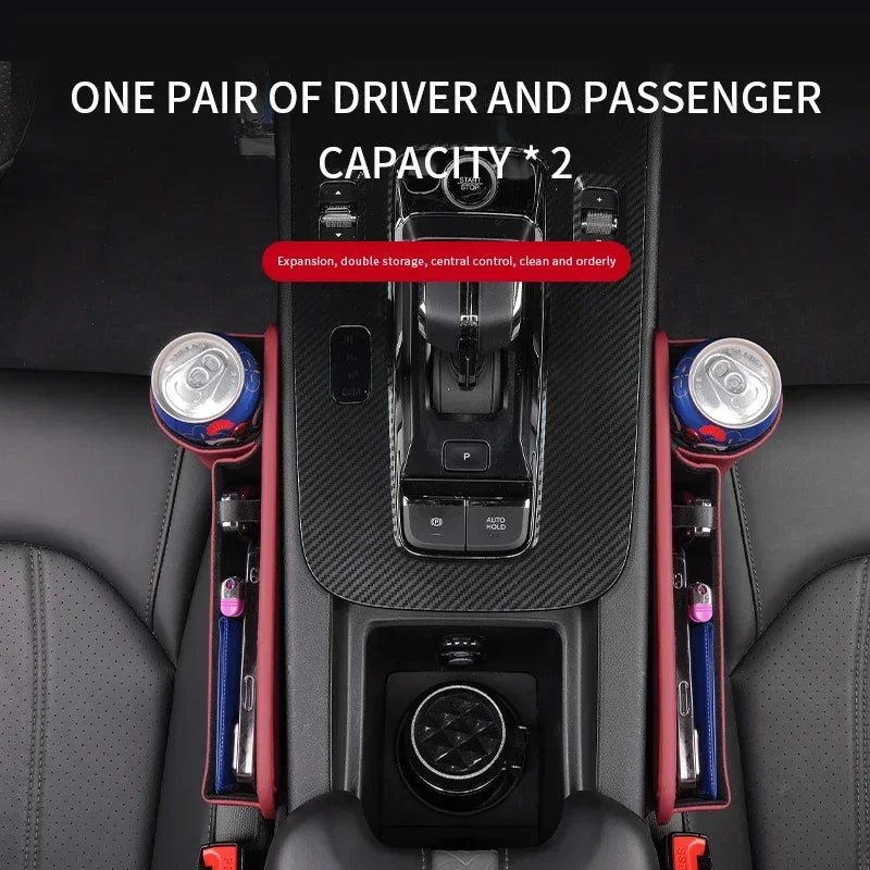 Car Seat Gap Organizer Multifunction Storage Box Cup Pocket For BMW M3 M4 M5 F93 F92 F97 F98 F95 F96 F94 G30 G20 G05 G06 G07