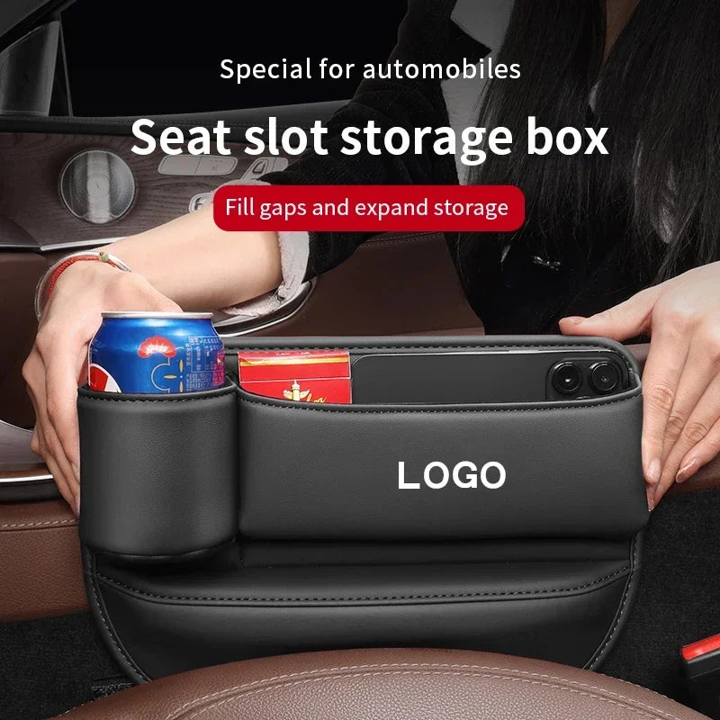 Car Seat Gap Organizer Multifunction Storage Box Cup Pocket For BMW M3 M4 M5 F93 F92 F97 F98 F95 F96 F94 G30 G20 G05 G06 G07