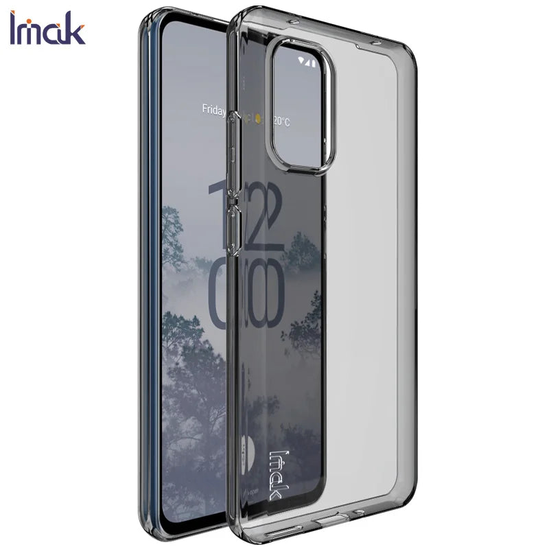For Nokia X30 5G Case IMAK Ultra Thin Soft TPU Clear Back Cover Phone Cases For Nokia X30 5G